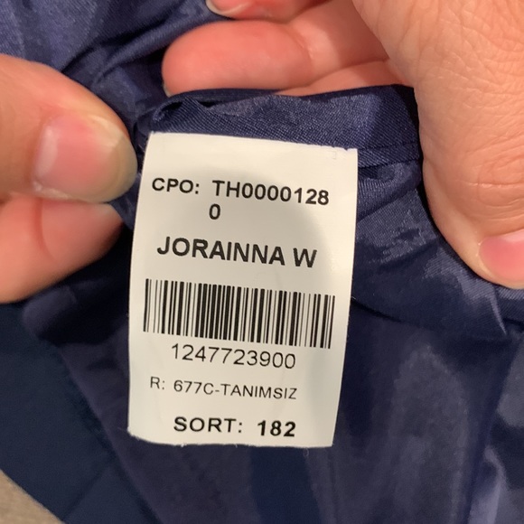 Theory Jorianna navy sleeveless dress - Picture 6 of 7